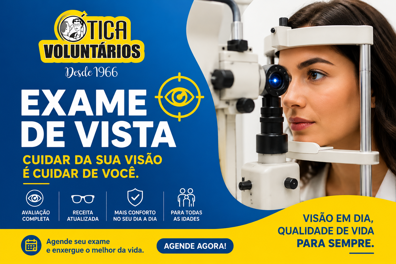 Exame de Vista: quando fazer, principais sinais e por que ele é tão importante para sua visão